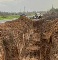 Edirne'ye su sağlayacak Süloğlu Barajı isale hattında çalışmalar sürüyor