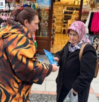 Edirnelilere hak ve özgürlük bilinci için broşürlü anlatım