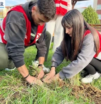 Genç Kızılay gönüllüleri geleceğe nefes oldu
