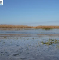 Göl Baba buz tuttu, doğa sessizliğe büründü