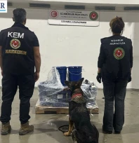 Gümrüklerde dev operasyon: 1 ton esrar yakalandı