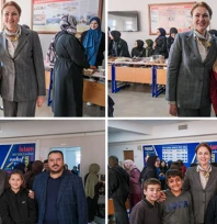 İba, kermeste öğrencilerle buluştu