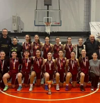 IC TREDAŞ Spor Kulübü U18 Kız takımı, il şampiyonu oldu