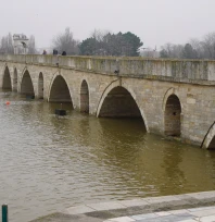 Meriç ve Tunca'nın debileri son yağışlarla yükseldi