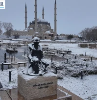 Kar yağışı sevindirdi