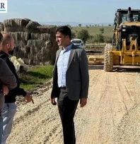 Kaymakam Sevgili, Sarpdere'de çalışmaları inceledi