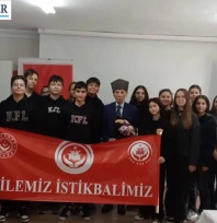 Kıbrıs Gazisi Mehmet Kanar gençlerle buluştu