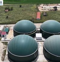 Kumdere köyünde kurulan tesiste bitkisel ve hayvansal atıklar elektriğe dönüşüyor