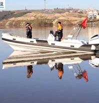 Meriç Nehri'nde jandarma güvenlik botu göreve başladı