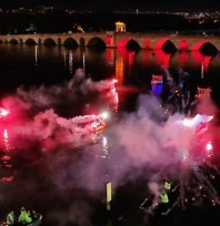 Meriç'te meşaleli fener alayı gecesi