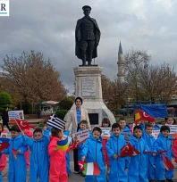 Minik öğrencilere haklarını öğreten etkinlik