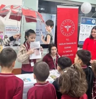 Miniklere sağlık bilinci aşılandı