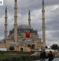 Sabah ayazı Edirne'yi sarstı