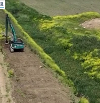 Sarayiçi'nde taşkın riskini azaltacak dere temizliği