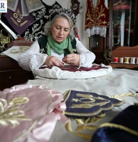 Sim sırma sanatını gelecek kuşaklara aktarıyor