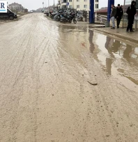 Sultan Çelebi öğrenci yurdu çevresi çamura teslim