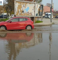 Talatpaşa'da su patlağı krizi tepkilere sebep oldu