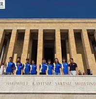 TED'li sporcular Ata'nın huzuruna çıktı