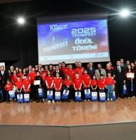 TEKNOFEST 2025 başarısı Çerkezköy'de ödüllendirildi