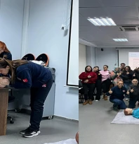 Üniversite öğrencileri sertifikalı ilkyardımcı oldu