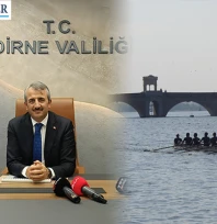 Vali Sezer, 'Kürek sporu denince artık akıllara Edirne geliyor'