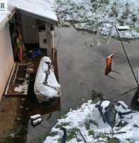 Yağmur sonrası kanalizasyon taştı, ev yaşanmaz hale geldi