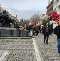 Yarıyıl tatili çarşıya hareketlilik kattı