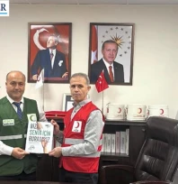 Yeşilay Edirne Şubesi'nden Kızılay'a ziyaret