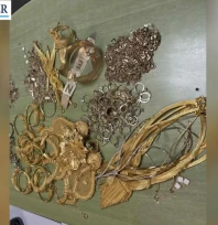 'Yoğurt kovasında milyonluk altın yakalandı'