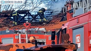Müstakil evde çıkan yangın söndürüldü