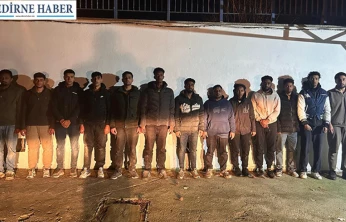 16 düzensiz göçmen yakalandı