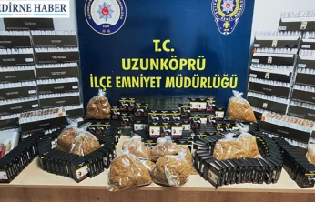 17 bin 500 doldurulmuş makaron ele geçirildi