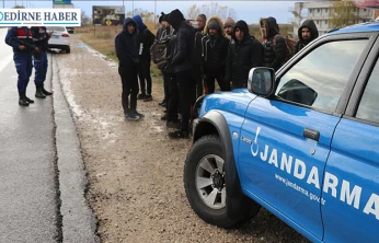 18 düzensiz göçmen yakalandı