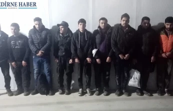 20 düzensiz göçmen yakalandı