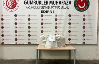 22 kilo 662 gram esrar ele geçirildi