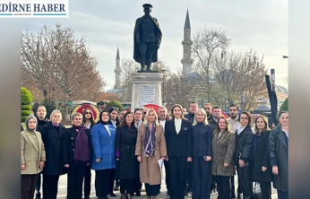 AK Parti Edirne'den kadına şiddete sıfır tolerans!