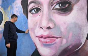 Baba Minguzzi oğlunun portresini görmek için Edirne'ye geldi