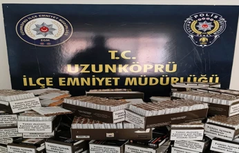 Binlerce kaçak makaron yakalandı