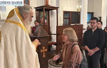 Bulgar Ortodoks Kilisesi'nde Noel ayini düzenlendi