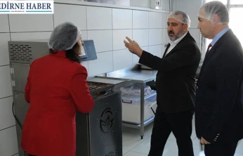 Sınırdan Sınırsız Lezzet projesi kapsamında İpsala çikolatalarına yakın takip