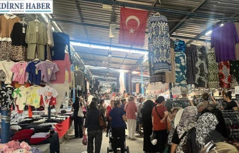 Cuma Pazarı'nda yoğunluk