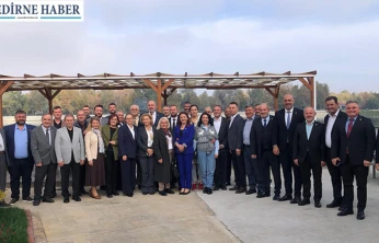 Delibalta, Edirneli muhtarlarla bir araya geldi