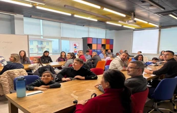 Deneyap Edirne öğrencileri ve velileri kahvaltıda bir araya geldi