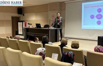 Edirne'de Diyabet Okulu başarıyla tamamlandı