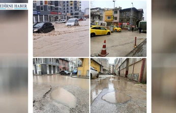 Edirne'de sağanak alarmı: Yetersiz altyapı yine sınıfta kaldı