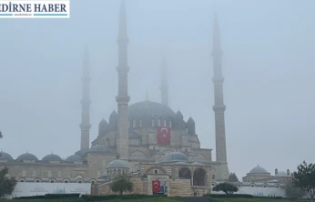 Edirne'de sis etkili oldu