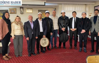 Edirne Huzurevi'nde kandil buluşması