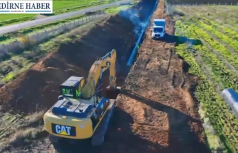 Edirne'nin içme suyu güvencesi DSİ eliyle güçleniyor