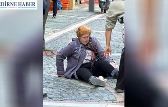 Edirne'nin Kaldırımları Tuzağa Döndü