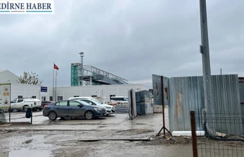 Edirne'nin yeni garı görünmeye başladı